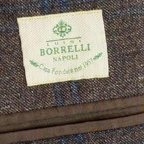 Luigi Borrelli Napoli Sportcoat Men's 40R Like New - Picture 3 of 8